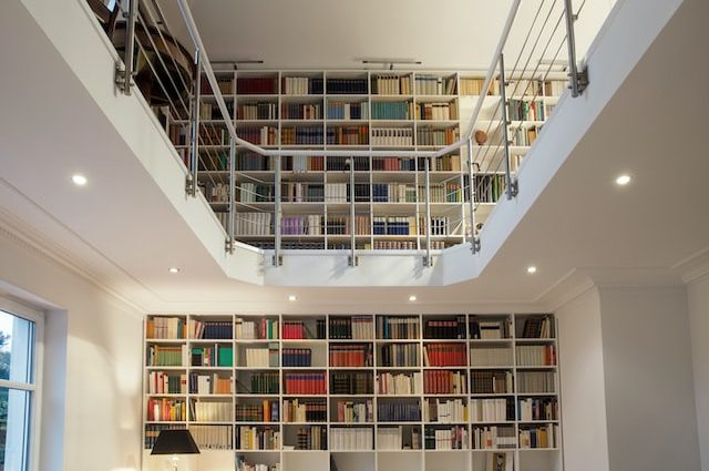 the home library design